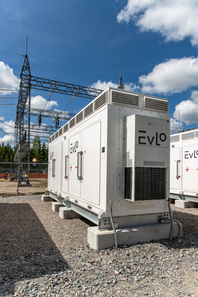EVLO Energy Storage Utility-Grade Project Site